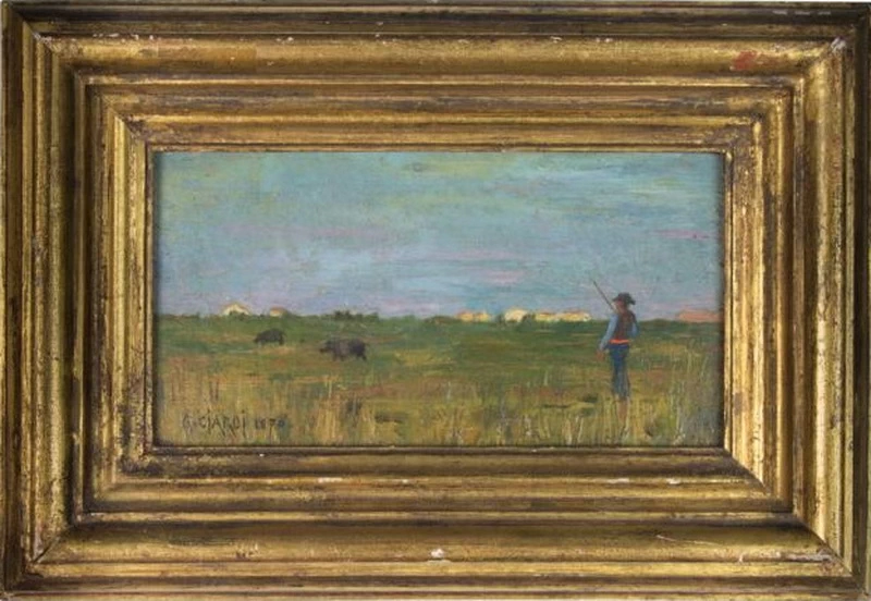 Ritorno dal pascolo - attribuito